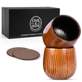 BRGHN front packaging showing gift-ready oak hide box and presentation benefit