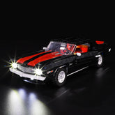 BRIKSMAX front view of Camaro showing bright headlights and showroom appeal