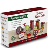 Brillenti front packaging showing the complete fermentation kit and starter benefits