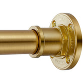 BRIOFOX front view gold rod showing industrial style and sturdy appearance