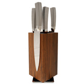 Brosisincorp acacia wood front view showcasing elegant countertop storage