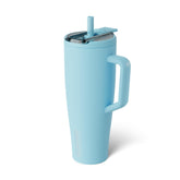 BrüMate Era Flip front view in Glacier showing sleek finish and capacity