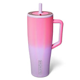 BrüMate Era front view showing cotton candy finish and leakproof lid, durable and stylish