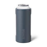 BrüMate Hopsulator Juggernaut front view showing Nightfall Blue finish and secure fit