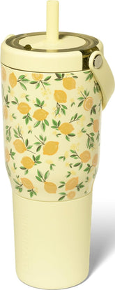 BrüMate Resa Limoncello front view showing bright color and 35oz capacity for bold style