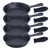 bruntmor front packaging showing four mini skillets and benefits