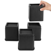 BTSD-home front packaging showing four 4-inch risers and included pads for quick installation