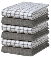 Bumble Towels front packaging showing gray 6-pack and tote bag for easy gifting