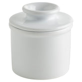 Butter Bell front view showing white ceramic and elegant shape, brand trust and style