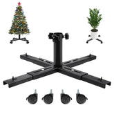 Bvomheez front view with tree showing stable base and easy placement