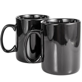 BYCNZB front view of two black 30oz mugs showing packaging and size benefit