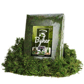 BYHER front packaging 32oz moss showing resealable bag and weight benefit