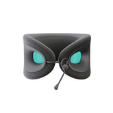 Cabeau Evolution X front view showing turquoise profile and comfortable fit