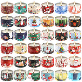 CAKETYCG front packaging display showing 36 festive jars and variety benefits