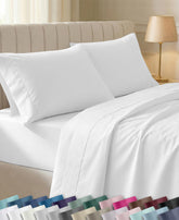 California Design Den front packaging showing antique white sheets and award badge