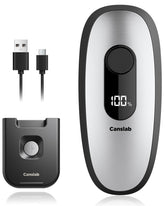 Canslab IRON front view stainless steel showing sleek design and easy one-touch use