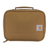 Carhartt insulated lunch cooler front view showing durable 500D fabric and logo for lasting protection