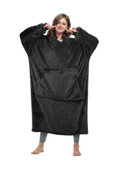 Catalonia front view showing full-size wearable blanket and comfy fit
