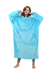 Catalonia oversized hoodie front view showing full coverage and comfort