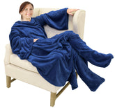 Catalonia front view wearable blanket showing full coverage and warmth