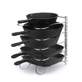 CAXXA chrome front view showing tidy pan organization and quick access