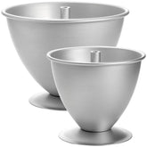 Cedilis front view of pan set showing packaging and two pans for quick baking