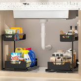Ceetug front view showing both black organizers and packaging, highlights neat storage