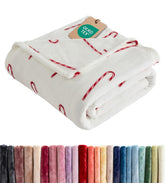 CGK Unlimited candy cane front view showing festive pattern and comfort