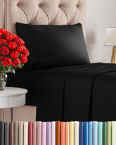 CGK Unlimited front packaging showing black twin sheet set and value