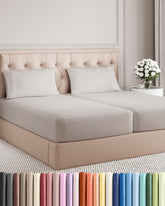 CGK Unlimited front packaging showing light grey sheets and benefits