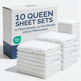 CGK Unlimited front pack showing ten queen sets for bulk savings