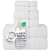 Chakir Turkish Linens front packaging showing clean folded towels and premium look