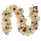 CHEAWRTZ front packaging showing the 6 ft fall garland benefits