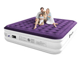 CHILLSUN front view of king air mattress showing elevated comfort and quick setup