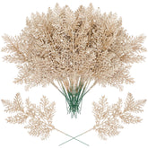Cindeer front packaging showing 100 champagne gold picks, easy bulk decorating