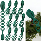 Cinnvoice front pack showing 24 green hangers and benefits of easy setup