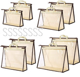 CINPIUK front view clear handbag storage bag shows visibility and quick selection