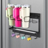 CINPIUK front view mounted on fridge showing compact storage benefit