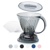 Clever dripper Cloud front view showing sleek BPA-free body and capacity benefit