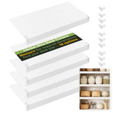clicliet front view of 24x12 PVC shelf cover showing clean finish and easy storage benefit