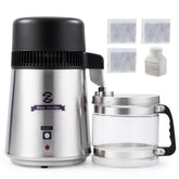 CO-Z front view of distiller showing controls and durable finish for reliable use