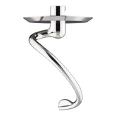 COFUN spiral dough hook front view showing full stainless shape and sturdy build