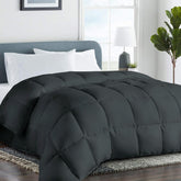 COHOME king comforter front view showing soft shell and neat finish for cozy sleep