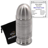 CoinFolio Silver Bullet front view showing minted design and visual appeal