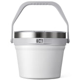 COKTIK front view with lid showing clean white finish and capacity benefit