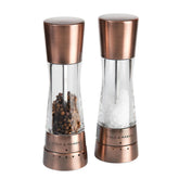 Cole & Mason Derwent front view showing copper finish and clear body benefit: stylish tabletop display