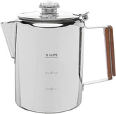COLETTI Bozeman front view showing stainless-steel finish and handle, durable brewing
