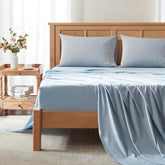 Comfort Spaces front packaging showing full King 4-piece set and clear contents benefit