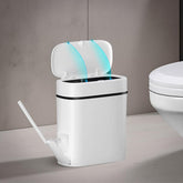 COMODID front view with lid showing tidy waste containment and space saving