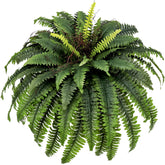 CongfuHepMui front view of 47-inch artificial fern adds instant greenery